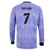 Real Madrid Eden Hazard #7 Bortatröja 2022-23 Långa ärmar